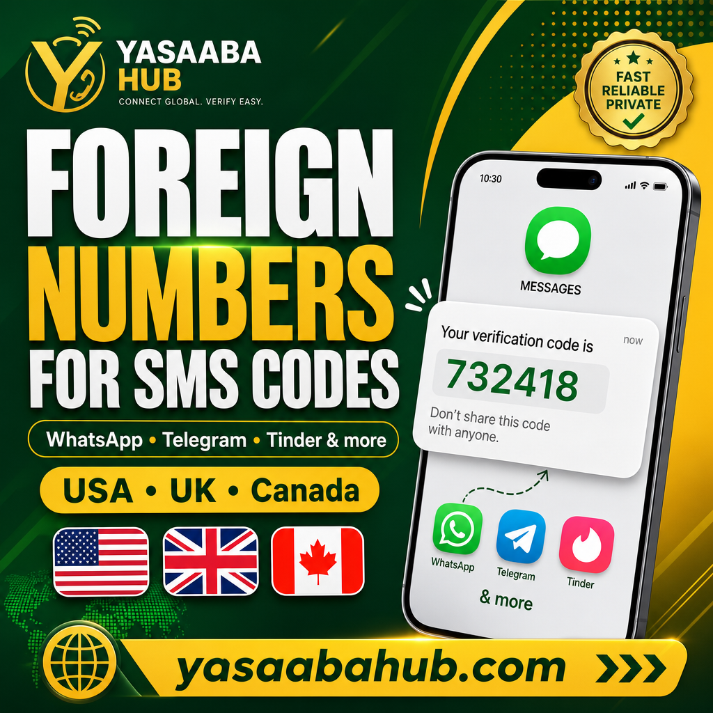 Foreign virtual numbers for SMS verification codes — USA, UK, Canada